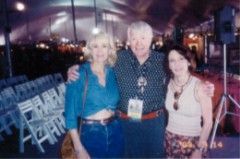 Alinda and Alicia with Robert